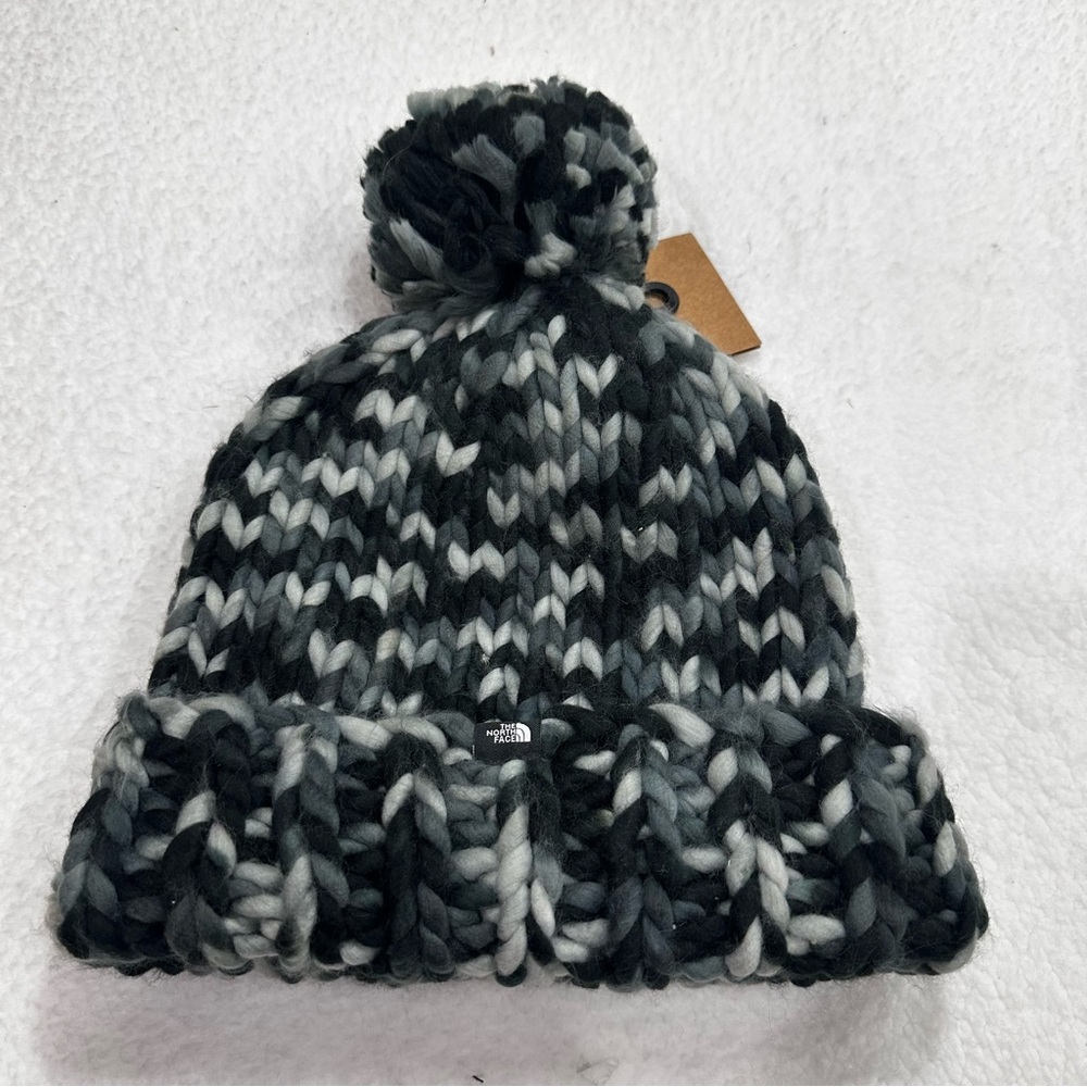 Hand Knit North Face Hat